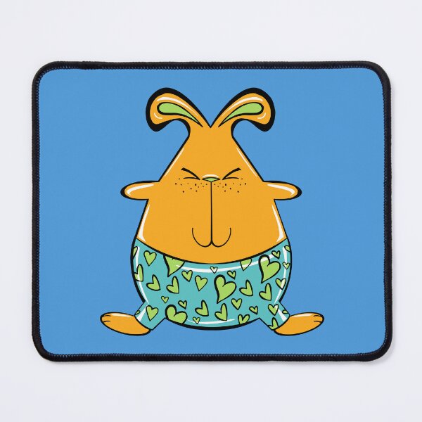 Item preview, Benny Bunny with blue background designed and sold by missmann.