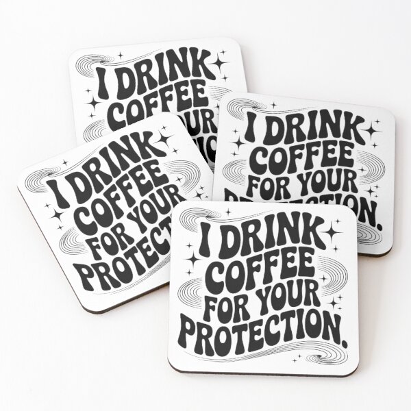 Item preview, Funny Coffee Quote Retro Typography – For Coffee Lovers designed and sold by Cafe-Color.