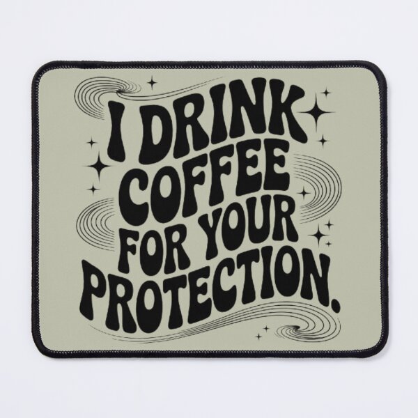 Item preview, Funny Coffee Quote Retro Typography – For Coffee Lovers designed and sold by Cafe-Color.