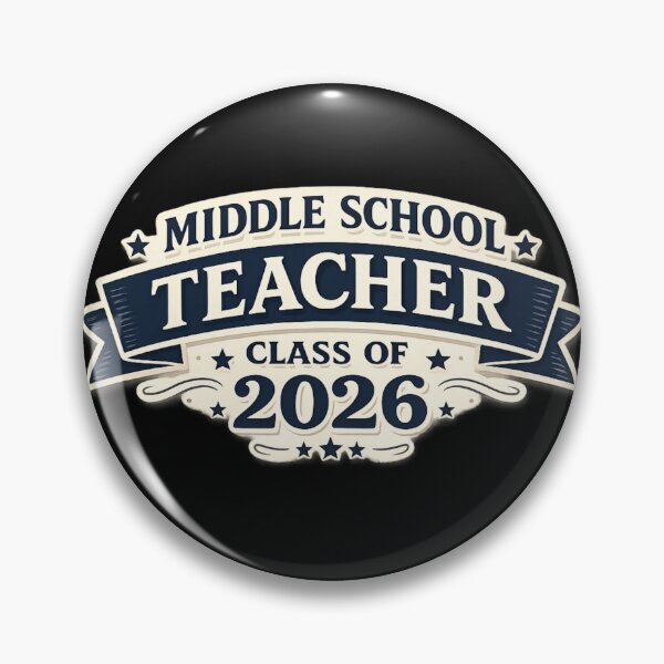 Item preview, Middle School Teacher Class of 2026 Graduation Pride designed and sold by PunchDrop.