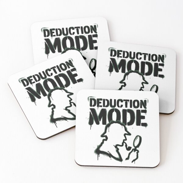 Item preview, Sherlock Holmes Deduction Mode Graffiti Silhouette designed and sold by Fenay Designs.