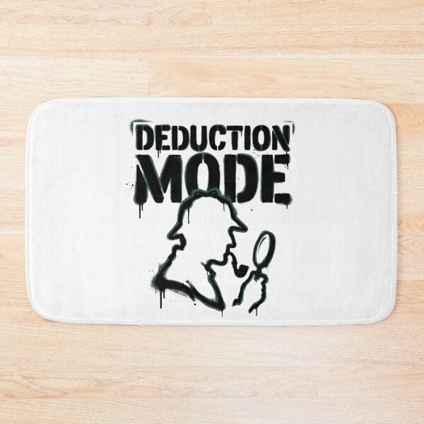 Item preview, Sherlock Holmes Deduction Mode Graffiti Silhouette designed and sold by Fenay Designs.