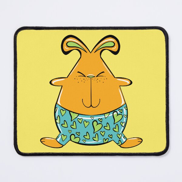 Item preview, Benny Bunny with yellow background designed and sold by missmann.
