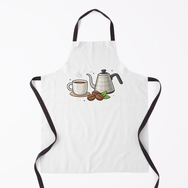 Item preview, Minimal Coffee Brewing Icon Set Clean Vector Coffee Symbols Cup Kettle Beans Balanced Composition for Stickers and Apparel designed and sold by OnPointOutfits.