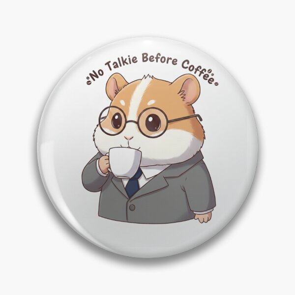 Item preview, Cute Hamster Coffee Addict  designed and sold by Redist Creations.