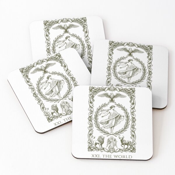 Item preview, The World - Tarot Card designed and sold by AestheticsTime.