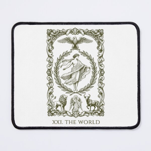 Item preview, The World - Tarot Card designed and sold by AestheticsTime.