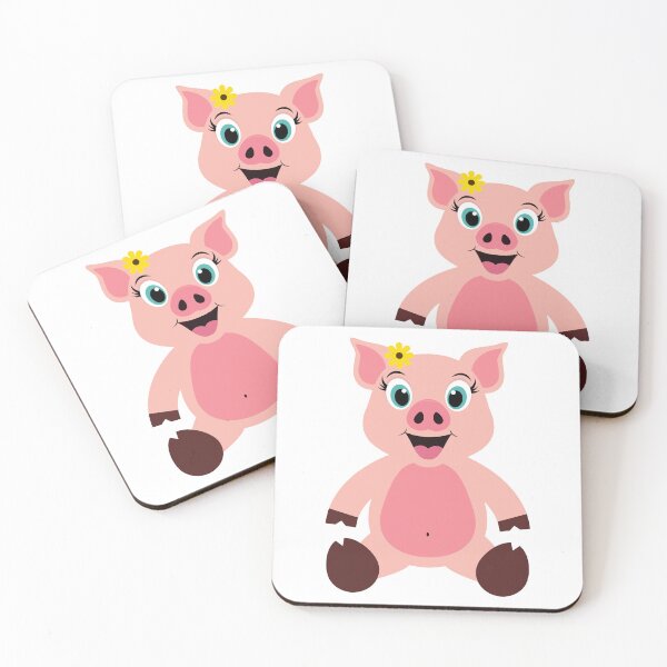 Item preview, Cute Barnyard Pig designed and sold by Captain Creative.