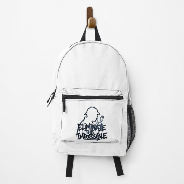 Item preview, Sherlock Holmes Eliminate The Impossible Graffiti Silhouette designed and sold by Fenay Designs.