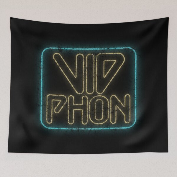 Item preview, Vid Phon Blade Runner Video Phone Neon Distressed designed and sold by Power Up Prints.
