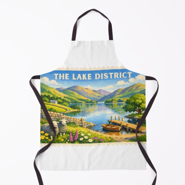 Item preview, The Lake District Travel Stamp designed and sold by RebelCactusStore.
