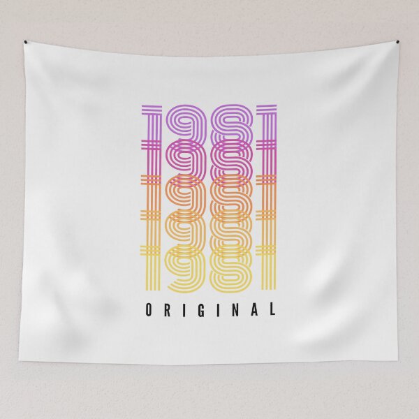 Item preview, 1981 Original – Born in 1981 Birthday Gift – Classic 1981 Limited Edition designed and sold by DesignByLeo.