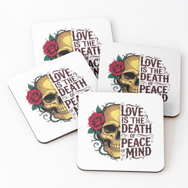 Item preview, Love is the Death of Peace of Mind  designed and sold by Shs-Kenya.
