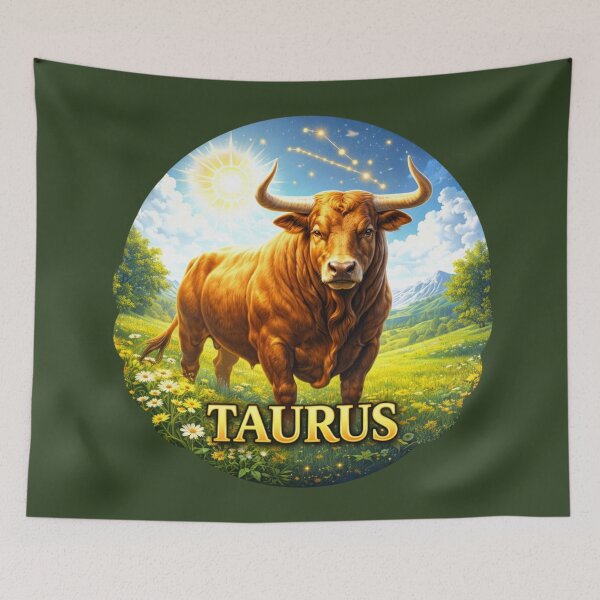 Item preview, Taurus Zodiac (April 20 to May 20) designed and sold by Myra365Art.