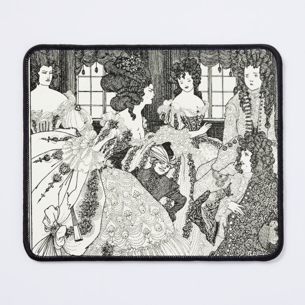 Item preview, The Battle of the Beau and the Belles (1897) by Aubrey Beardsley designed and sold by Weird Visions.