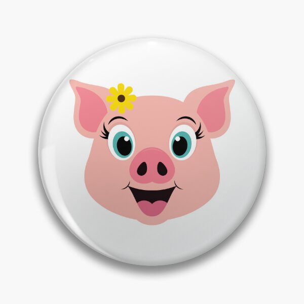 Item preview, Cute Barnyard Pig designed and sold by Captain Creative.