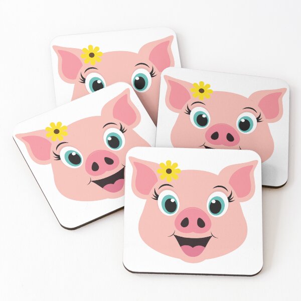 Item preview, Cute Barnyard Pig designed and sold by Captain Creative.