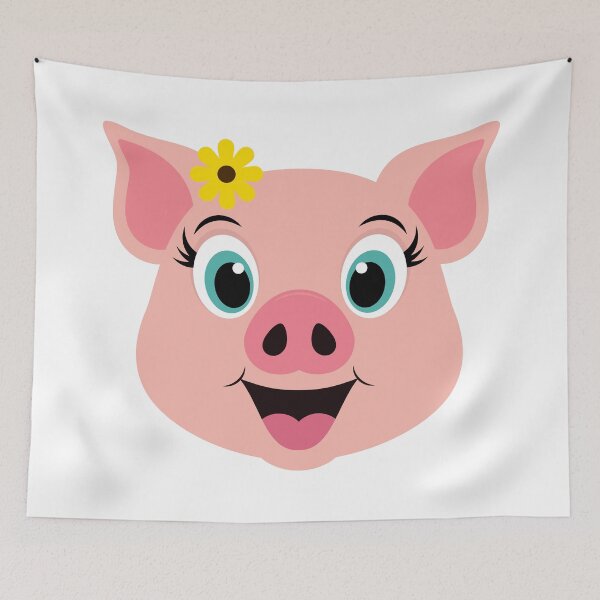 Item preview, Cute Barnyard Pig designed and sold by Captain Creative.