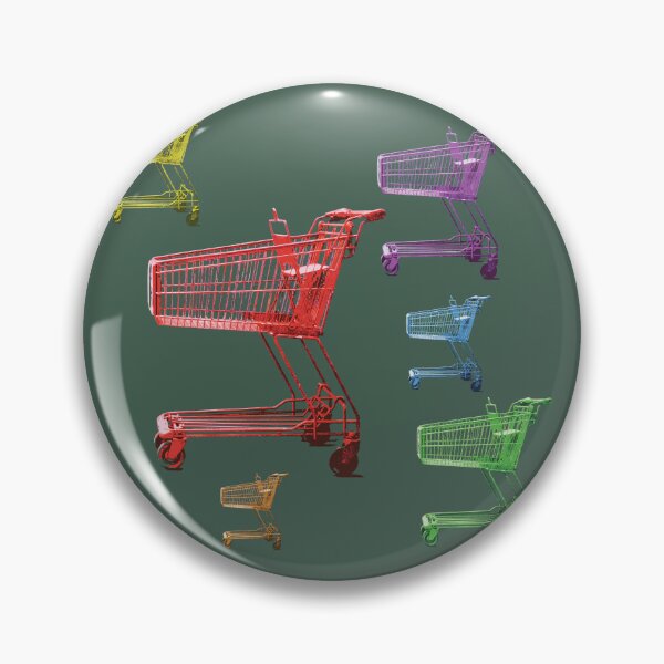 Item preview, Colorful Pop Art Shopping Carts designed and sold by Arturo Daniel Garcia Palomo.