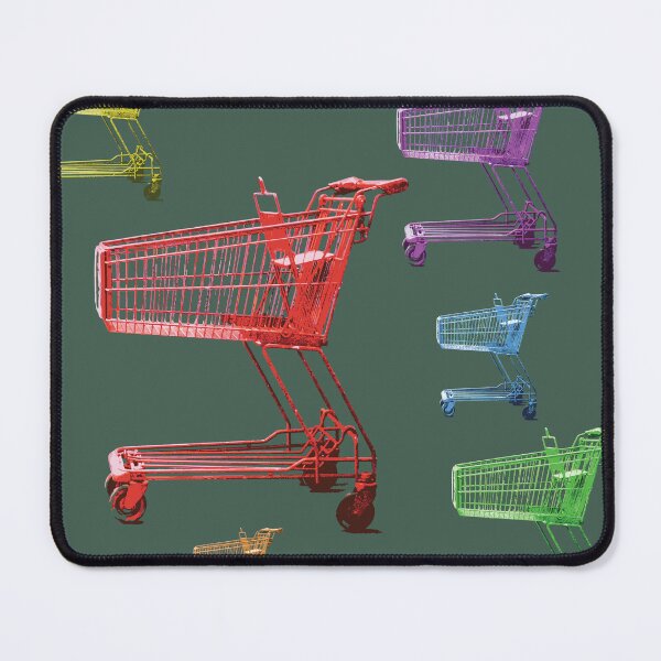 Item preview, Colorful Pop Art Shopping Carts designed and sold by Arturo Daniel Garcia Palomo.