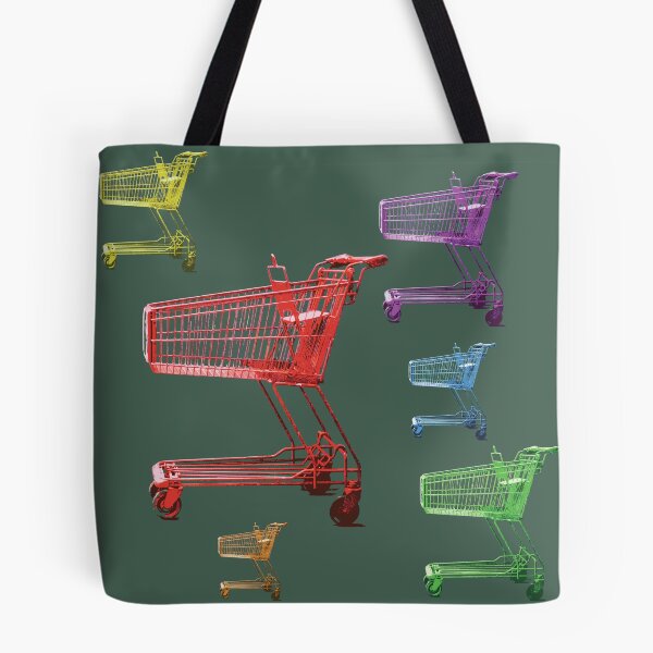 Item preview, Colorful Pop Art Shopping Carts designed and sold by Arturo Daniel Garcia Palomo.