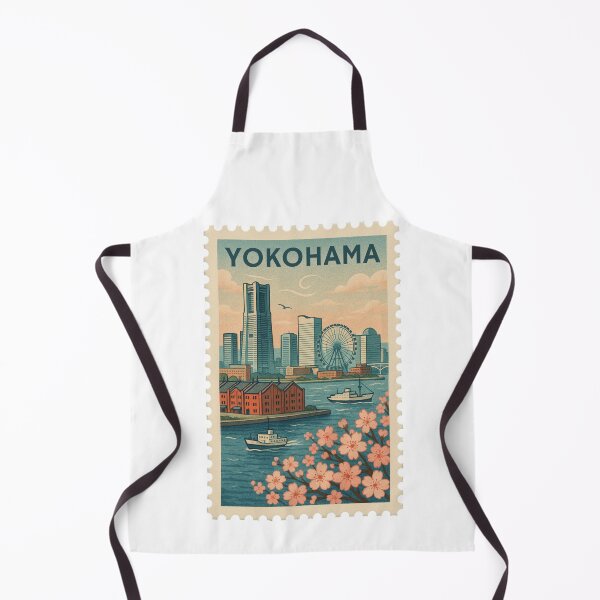 Item preview, Yokohama Travel Stamp designed and sold by RebelCactusStore.
