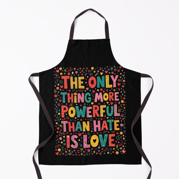 Item preview, The Only Thing More Powerful Than Hate Is Love Confetti Celebration designed and sold by SkeletonsDanger.