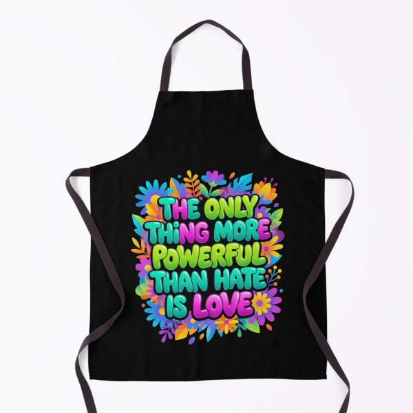 Item preview, The Only Thing More Powerful Than Hate Is Love Floral Burst Unity designed and sold by SkeletonsDanger.