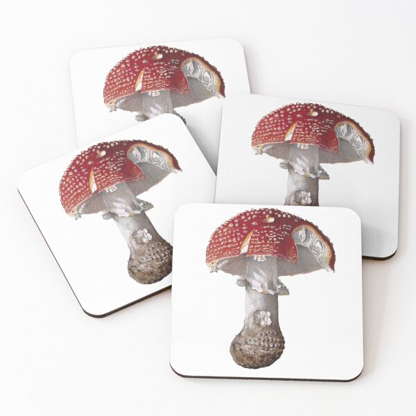 Item preview, Mushroom Watercolour (1892) - Fly Agaric Agaricus Muscarius (Leigh Woods) designed and sold by Weird Visions.