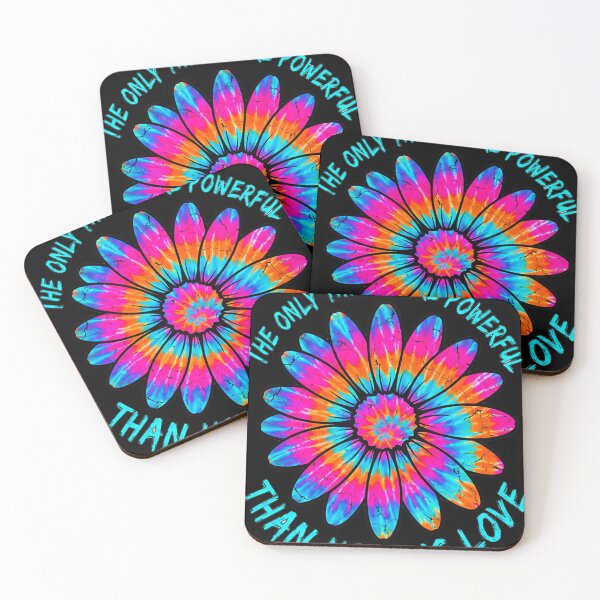 Item preview, The Only Thing More Powerful Than Hate Is Love Rainbow Mandala Flower designed and sold by SkeletonsDanger.
