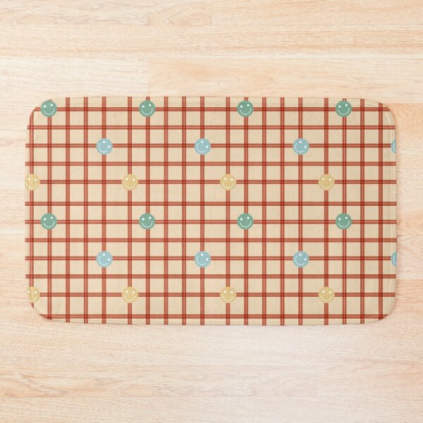 Item preview, Plaid Pattern With Smiley Faces designed and sold by Alexis1896.