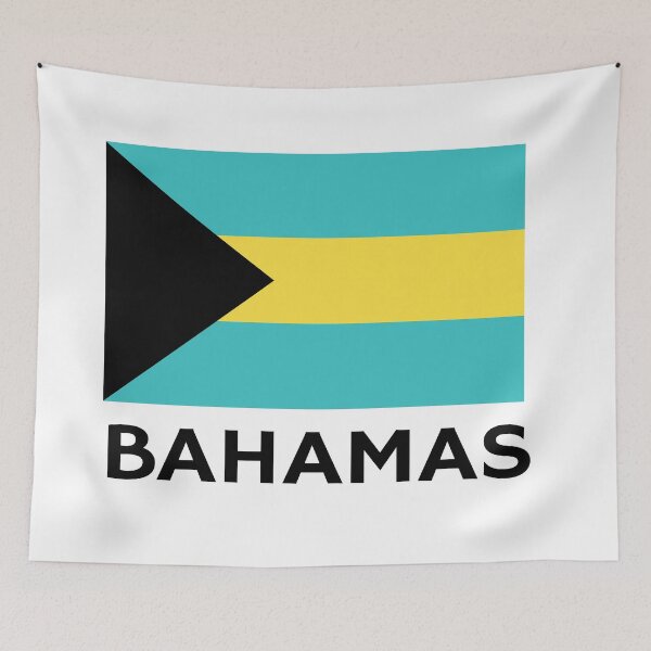 Item preview, Bahamas Flag designed and sold by Inspirationmotivation.