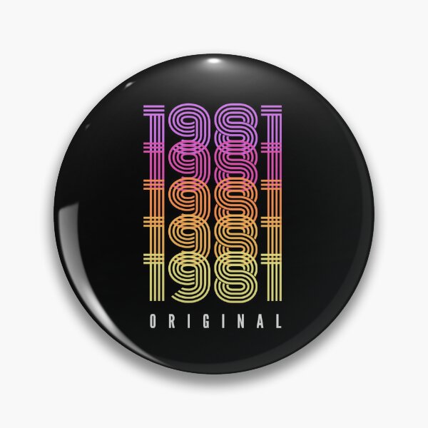 Artikelvorschau, Geboren 1981 – Geburtstagsgeschenk 1981 – Original von 1981 entworfen und verkauft von DesignByLeo.
