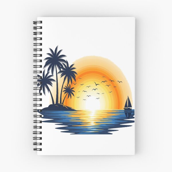 Item preview, Tropical Serenity: Golden Sunset. designed and sold by mostafacasper12.