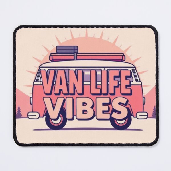 Item preview, Van Life Vibes Retro Kawaii Camper Van T-Shirt Design | Cute Pastel Vintage Travel Aesthetic designed and sold by HOODYBUDSTYLES.