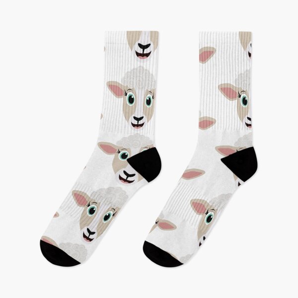 Item preview, Cute Barnyard Sheep designed and sold by Captain Creative.