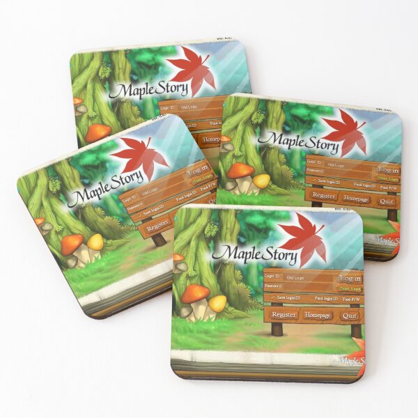 Item preview, maplestory classic login screen designed and sold by Inkhov Art.