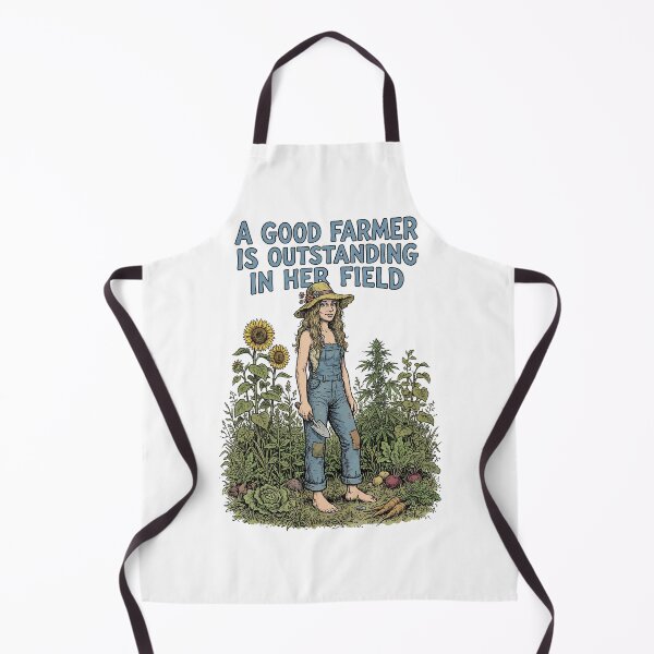 Item preview, A Good Farmer Is Outstanding In Her Field designed and sold by graficsfx.