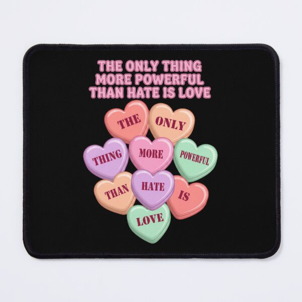 Item preview, The Only Thing More Powerful Than Hate Is Love Heart Petal Arrangement designed and sold by SkeletonsDanger.