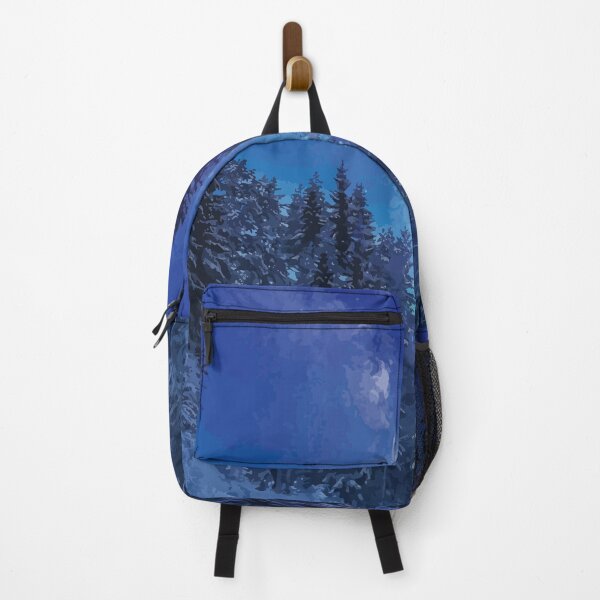 Item preview, Snowy Forest Under Starry Night Sky designed and sold by Arturo Daniel Garcia Palomo.