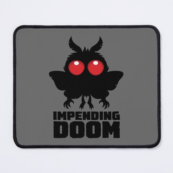 Item preview, Impending Doom Spooky Cute Mothman designed and sold by fizzgig.