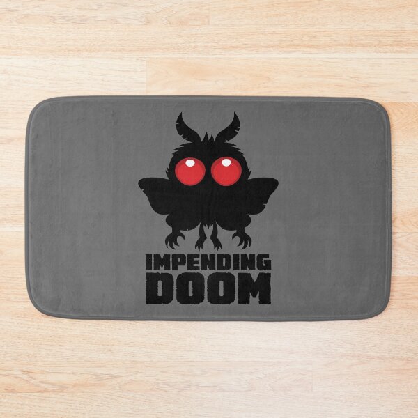 Item preview, Impending Doom Spooky Cute Mothman designed and sold by fizzgig.
