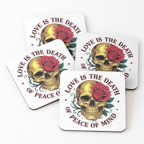 Item preview, Love is the Death of Peace of Mind  designed and sold by Shs-Kenya.