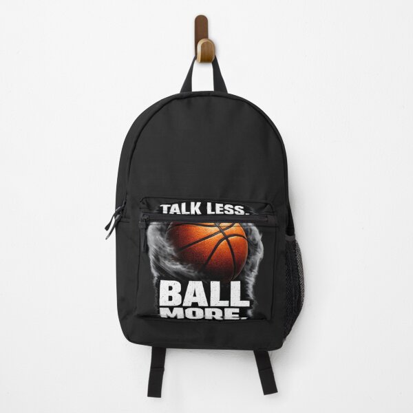 Item preview, TALK LESS BALL MORE – Motivational Basketball Quote Design designed and sold by darkan1.