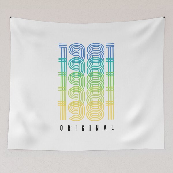 Item preview, 1981 Original – Born in 1981 Birthday Gift – Classic 1981 Limited Edition designed and sold by DesignByLeo.