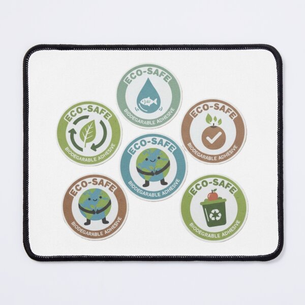 Item preview, Catchy & Keyword-Rich Eco-Safe Biodegradable Stickers  Sustainable Earth Friendly Decals  Plant-Based Adhesive Labels designed and sold by Ditstyle.