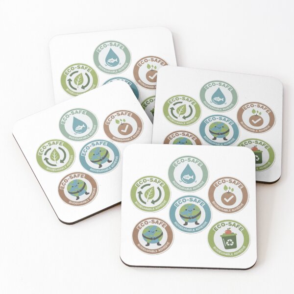 Item preview, Catchy & Keyword-Rich Eco-Safe Biodegradable Stickers  Sustainable Earth Friendly Decals  Plant-Based Adhesive Labels designed and sold by Ditstyle.