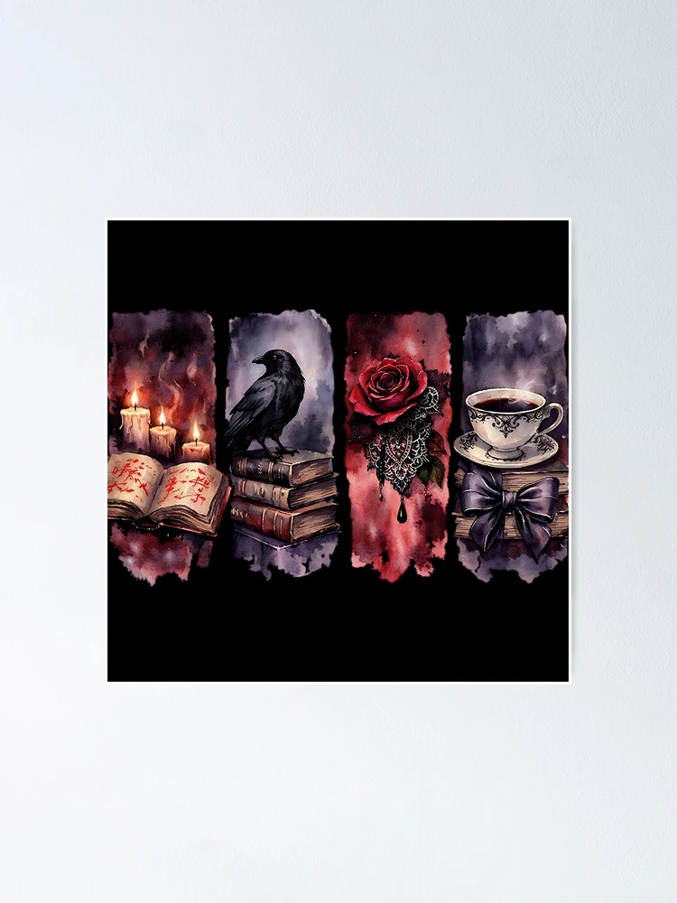 Thumbnail 1 of 3, Poster, Midnight Ritual Collection designed and sold by NikoVerse Studio.