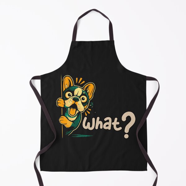 Item preview, What?! Funny French Bulldog Reaction Meme Design designed and sold by AdicretorDesign.