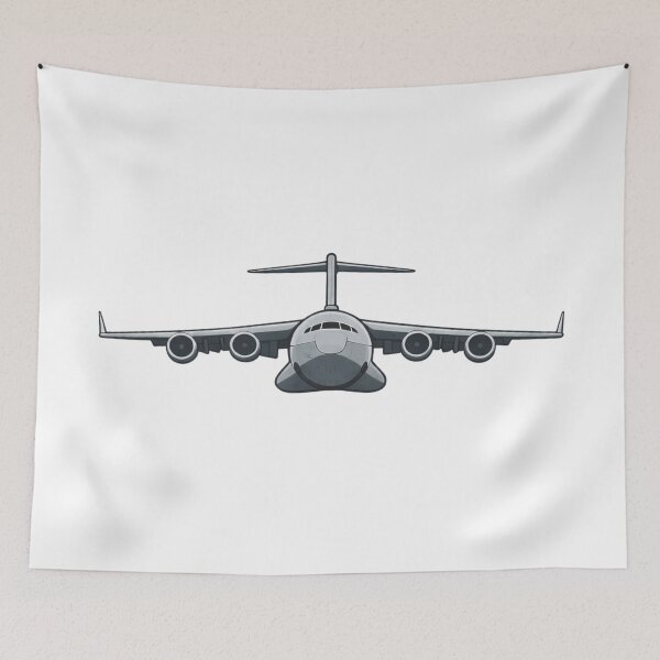 Item preview, Heavy Military Transport Aircraft Aviation Art designed and sold by Combat Skies.